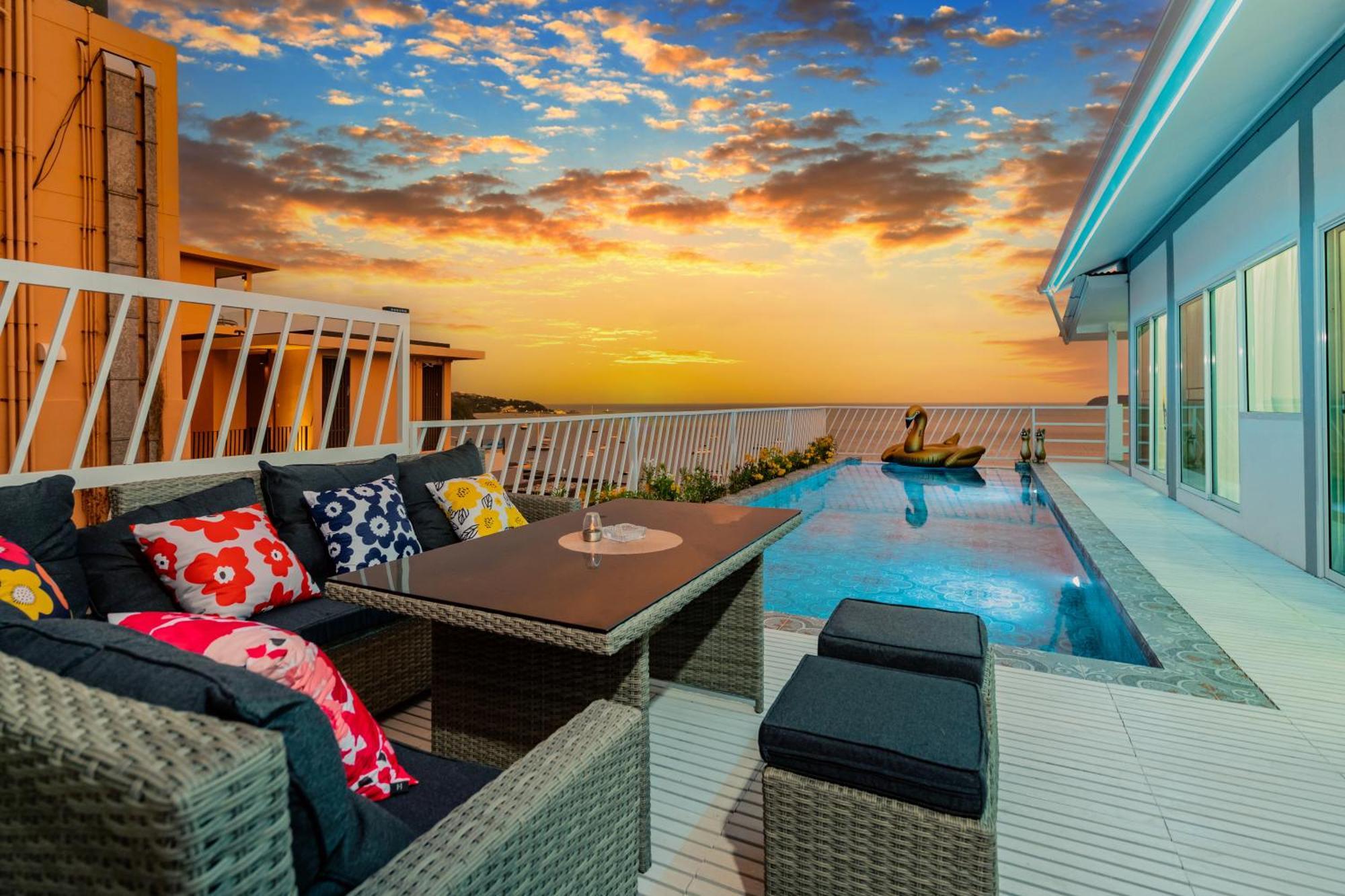 Mona Seaview Pool Villa Beach Front Aoyon Beach Ban Makham Exterior foto