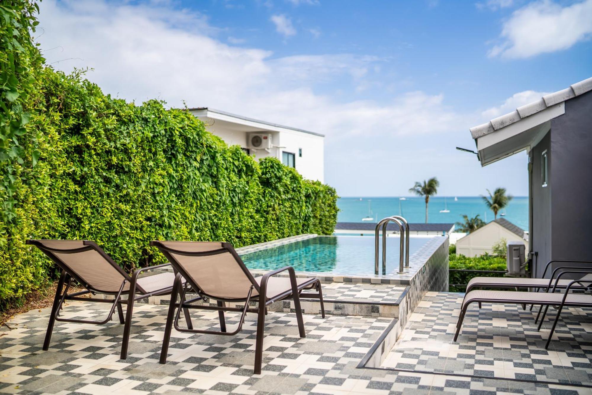 Mona Seaview Pool Villa Beach Front Aoyon Beach Ban Makham Habitación foto