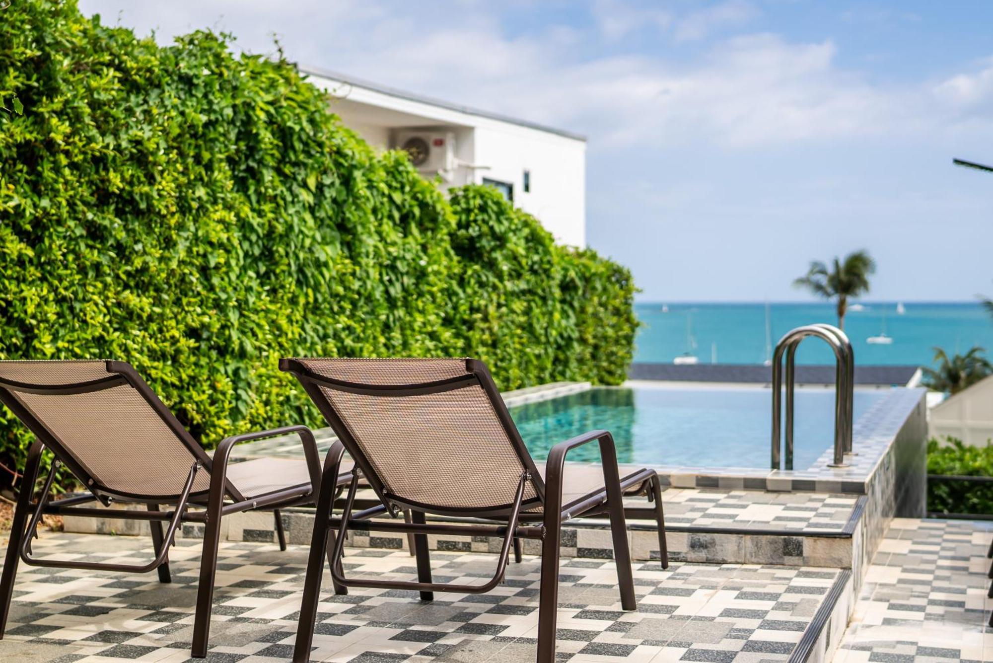 Mona Seaview Pool Villa Beach Front Aoyon Beach Ban Makham Habitación foto