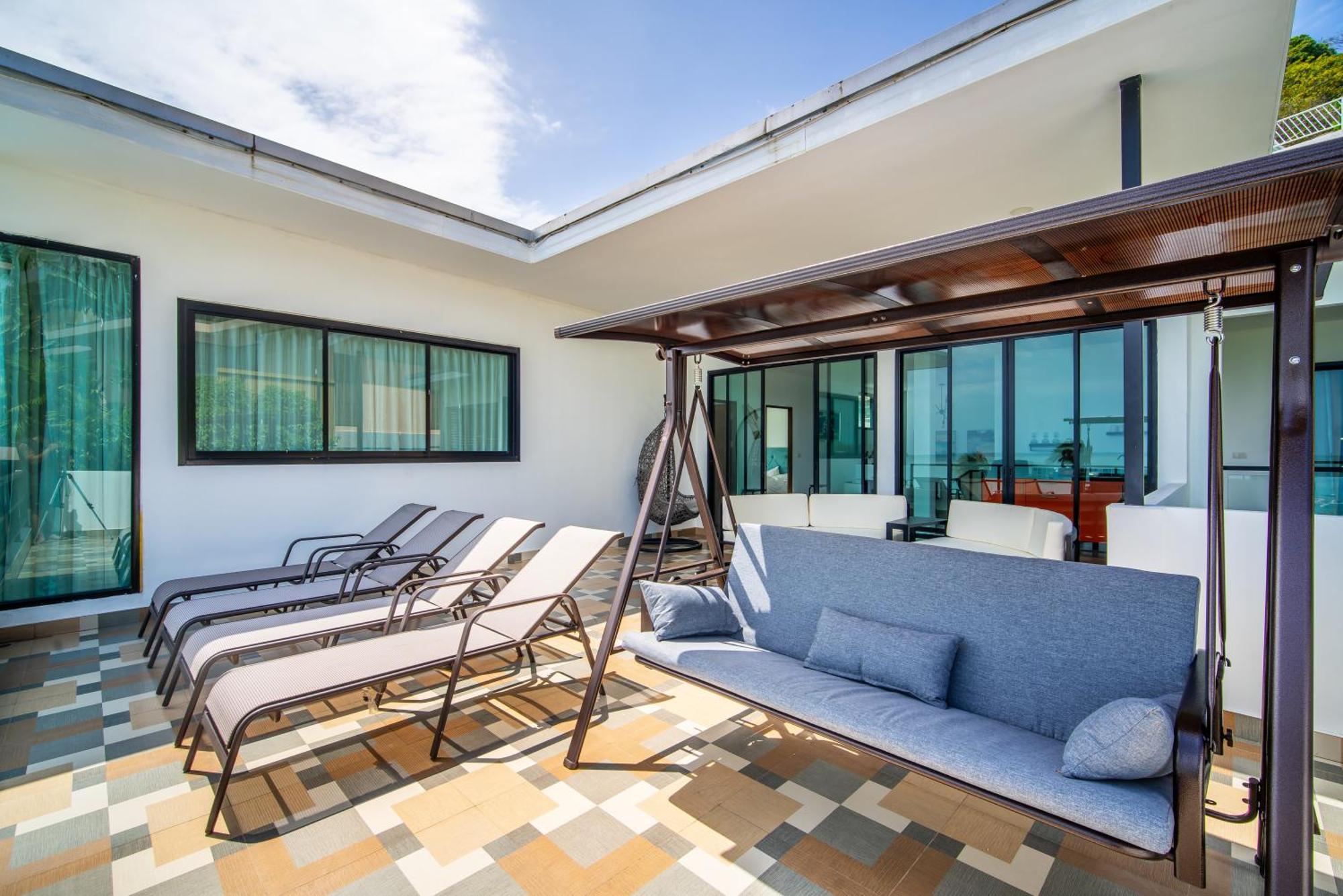 Mona Seaview Pool Villa Beach Front Aoyon Beach Ban Makham Habitación foto